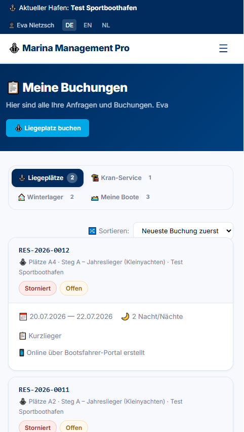 📱 Ügyfél-app